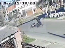 Sucedió en el cruce de las calles Berna y Remedios de Escalada, en el barrio Los Pinos