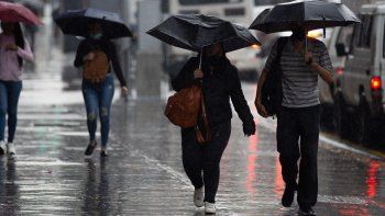 Se espera un jueves con lluvias en el AMBA. Se espera un jueves con lluvias en el AMBA.