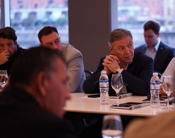 El vicepresidente de Estudiantes, presente en la reunión de AFA.