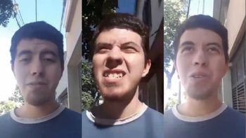 El joven se llevó una gran sorpresa en el cuarto oscuro El joven se llevó una gran sorpresa en el cuarto oscuro