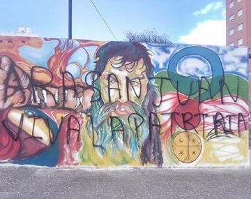 Mural de Santiago Maldonado