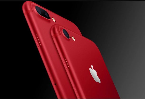 Apple anunció un nuevo iPhone rojo