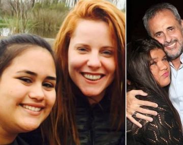 El primer viaje de Rial con sus hijas y Agustina Kämpfer