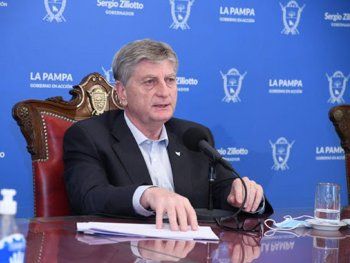 Sergio Ziliotto, gobernador de La Pampa