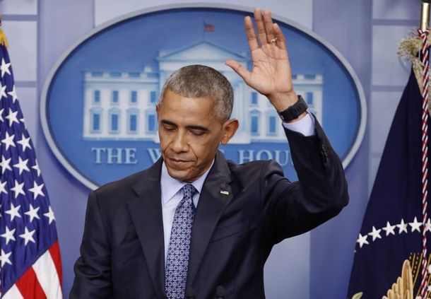 Obama dio su último discurso en la Casa Blanca