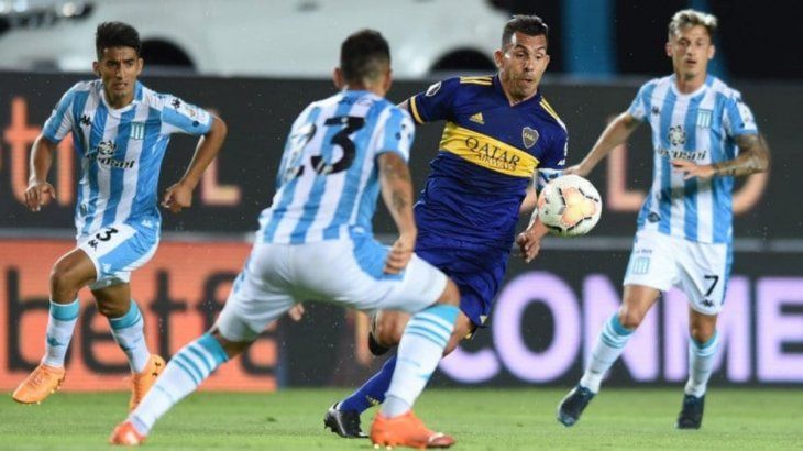 Racing eliminó a Boca en los penales y es finalista de la Copa de la Liga