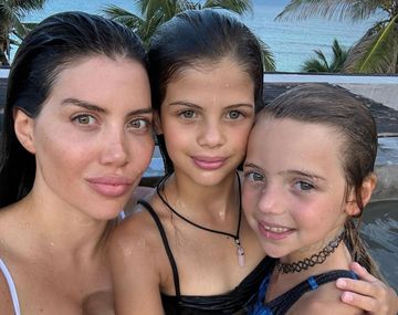 Indignación en redes: el video de una hija de Wanda en cuatriciclo y sin casco