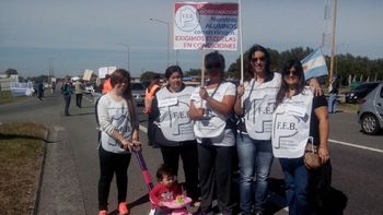 docentes de feb protestan en la ruta 2 en el regreso de las minivacaciones docentes de feb protestan en la ruta 2 en el regreso de las minivacaciones