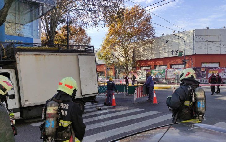 Susto en Palermo por un escape de gas