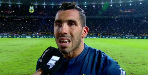 Tevez: Los árbitros a veces se equivocan