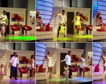 Tirate un paso: mirá el video de la hija de Paula Chaves y Pedro Alfonso en el teatro