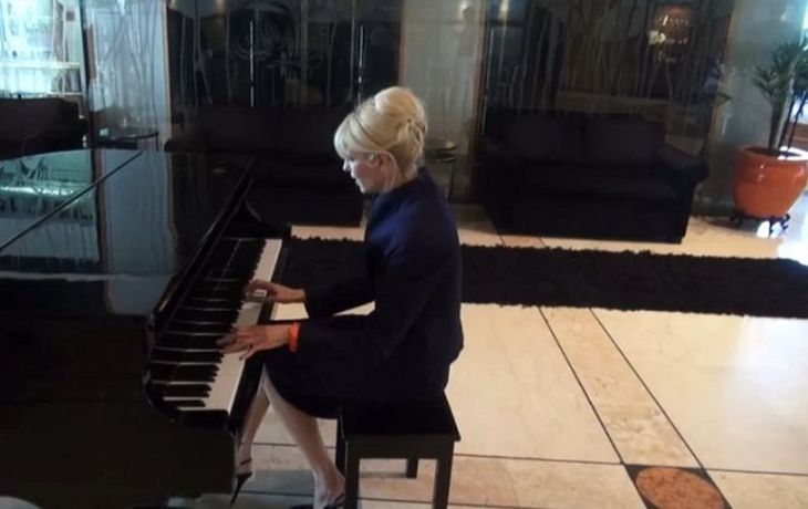 Karina Rabolini, concertista de piano