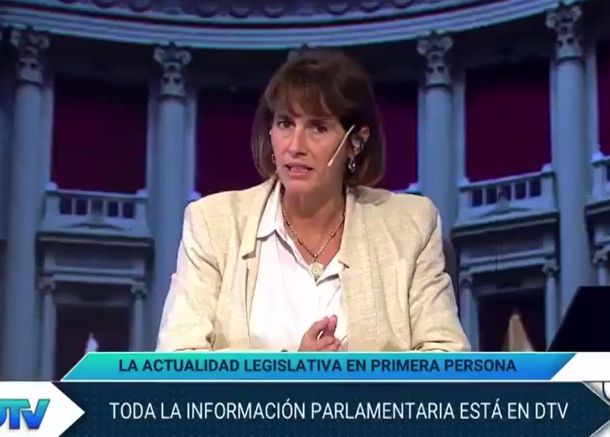 La censura en vivo a Laura Serra en Diputados TV: No se puede hablar de la comisión de Juicio Político