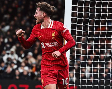 El gol de Mac Allister en la goleada 6-3 de Liverpool ante Tottenham