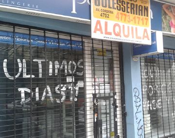 En este local funcionaba una lencería hasta hace unos meses