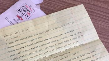 La carta que le escribió su abuela hace 26 años y se volvió viral La carta que le escribió su abuela hace 26 años y se volvió viral