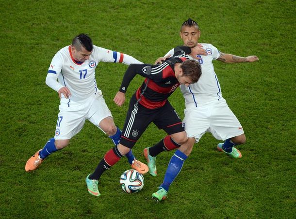 Amistosos: Brasil goleó a Sudáfrica y Alemania le ganó a Chile