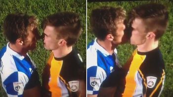 insolito: mira como reacciono un jugador tras quedar cara a cara con un rival insolito: mira como reacciono un jugador tras quedar cara a cara con un rival