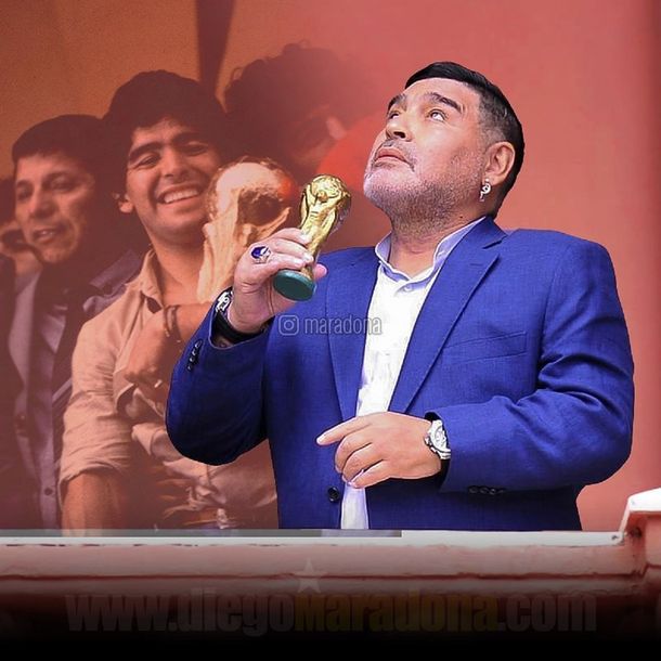 Diego Armando Maradona en Instagram