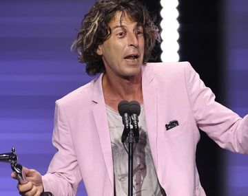 Andy Chango destrozó a Javier Milei en los Premios Platino