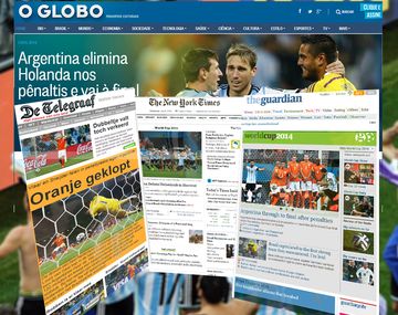 Así replicaron los diarios de Holanda y el mundo el triunfo de Argentina