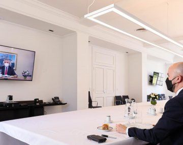 Alberto Fernández recibió a funcionarios de Estados Unidos en la Quinta de Olivos