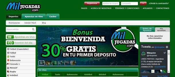 Clausuraron y bloquearon el sitio de apuestas Mil Jugadas