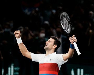 Novak Djokovic ganó por sexta vez el Masters de París