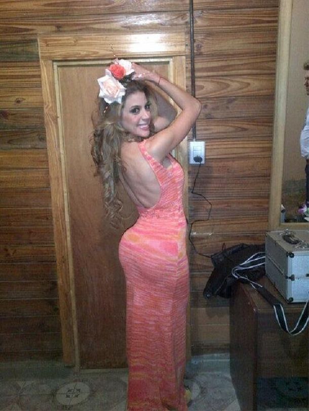 Virginia Gallardo recibió a la primavera con todo