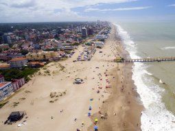 Vista panorámica de Villa Gesell. Vista panorámica de Villa Gesell.