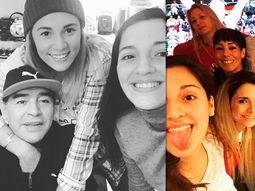 las fotos compinche de rocio oliva y jana maradona: ¿es la preferida? las fotos compinche de rocio oliva y jana maradona: ¿es la preferida?