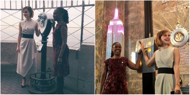 La acción de Emma Watson en Nueva York por el Día de la Mujer