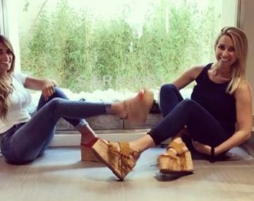 Antonella Roccuzzo y Sofía Balbi