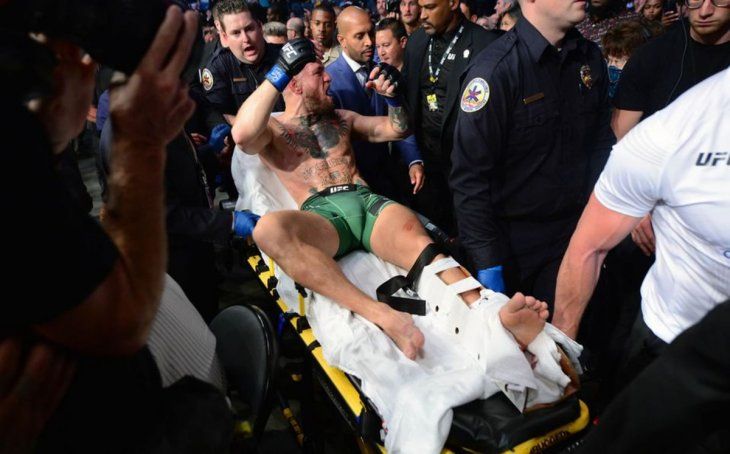 McGregor fue operado con éxito de la fractura de la tibia izquierda