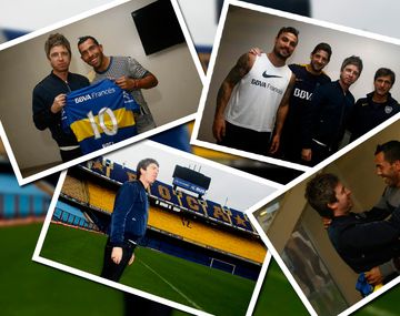 Noel Gallagher visitó La Bombonera