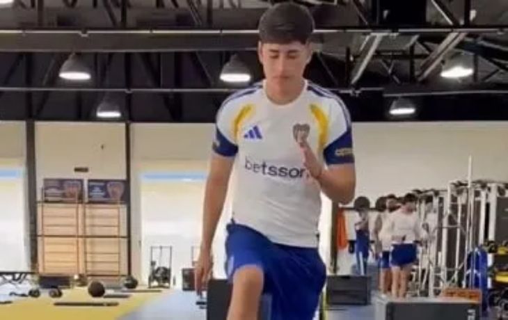 Tomas Aranda comenzó su recuperación en Boca: cuándo volvería a jugar tras la operación