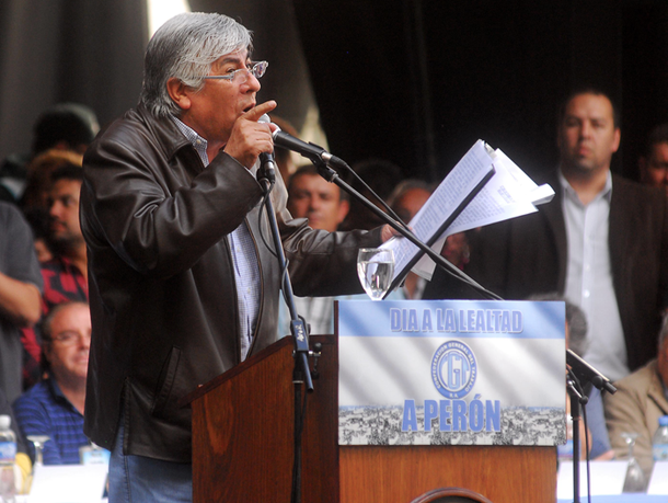 Moyano acusó a CFK de ningunear los reclamos