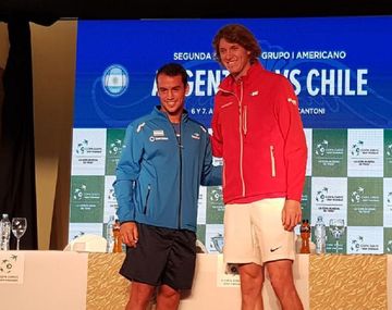 Se sorteó el clásico de la Davis: así se jugará la serie entre Argentina y Chile