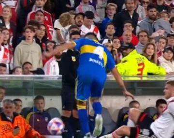 ¿Figal se salvó de la roja? Otra de las polémicas en el Superclásico