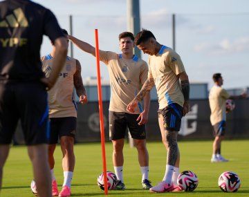 La Selección se entrenó en Miami de cara a la Copa América