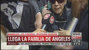 la familia de angeles rawson declara en la fiscalia la familia de angeles rawson declara en la fiscalia