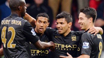 agüero le dio el triunfo al city: dos goles y una asistencia agüero le dio el triunfo al city: dos goles y una asistencia