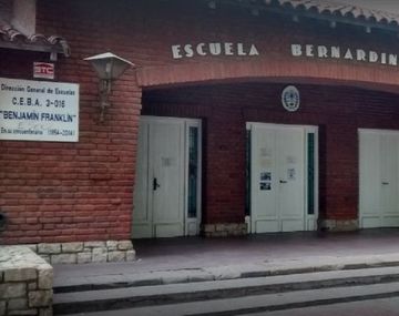 Habría ocurrió en la escuela Bernardino Rivadavia
