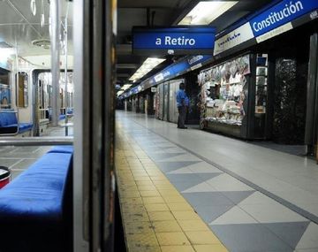 A las 12 vuelve a funcionar la línea C