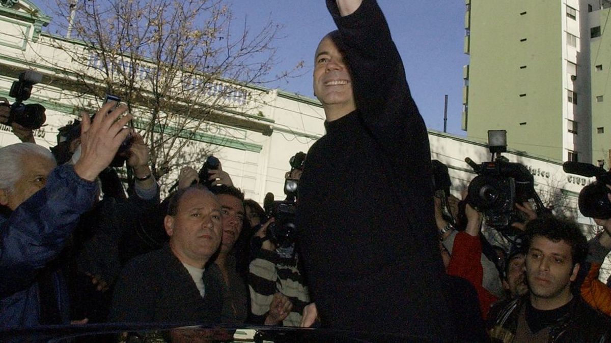 Telerman, de buen humor, decidió pasar el día en familia