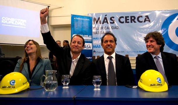 Fuerte apoyo oficialista a la definición de Daniel Scioli