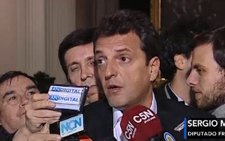 Massa: Macri tiene que escuchar a los trabajadores