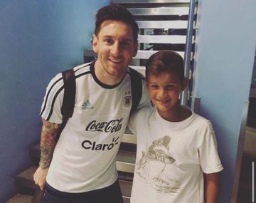 La increíble anécdota detrás de la foto viral de Carboni y Messi