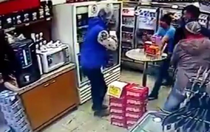 Quiso robar una estación de servicio y lo mató un policía de civil