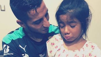se convirtio en refuerzo de racing, pero su hija no se lo perdono